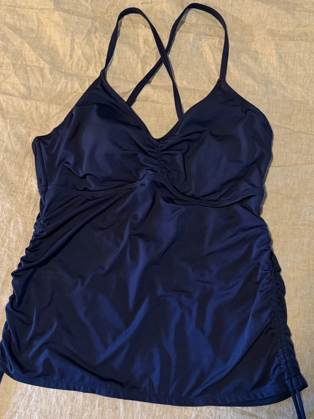 Carve Designs Navy Camari Tankini - Picture 9 of 10